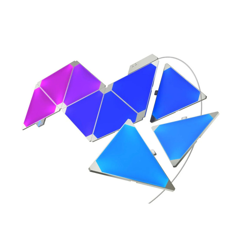 Nanoleaf Light Panels Smarter Kit - Rhythm Edition - (15 panels + 1 controller) - إضاءة